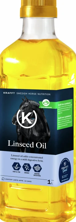 Fodertillskott Linfröolja 1 liter>Krafft Sale