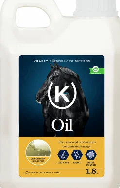 Fodertillskott Oil 1,8L>Krafft Online