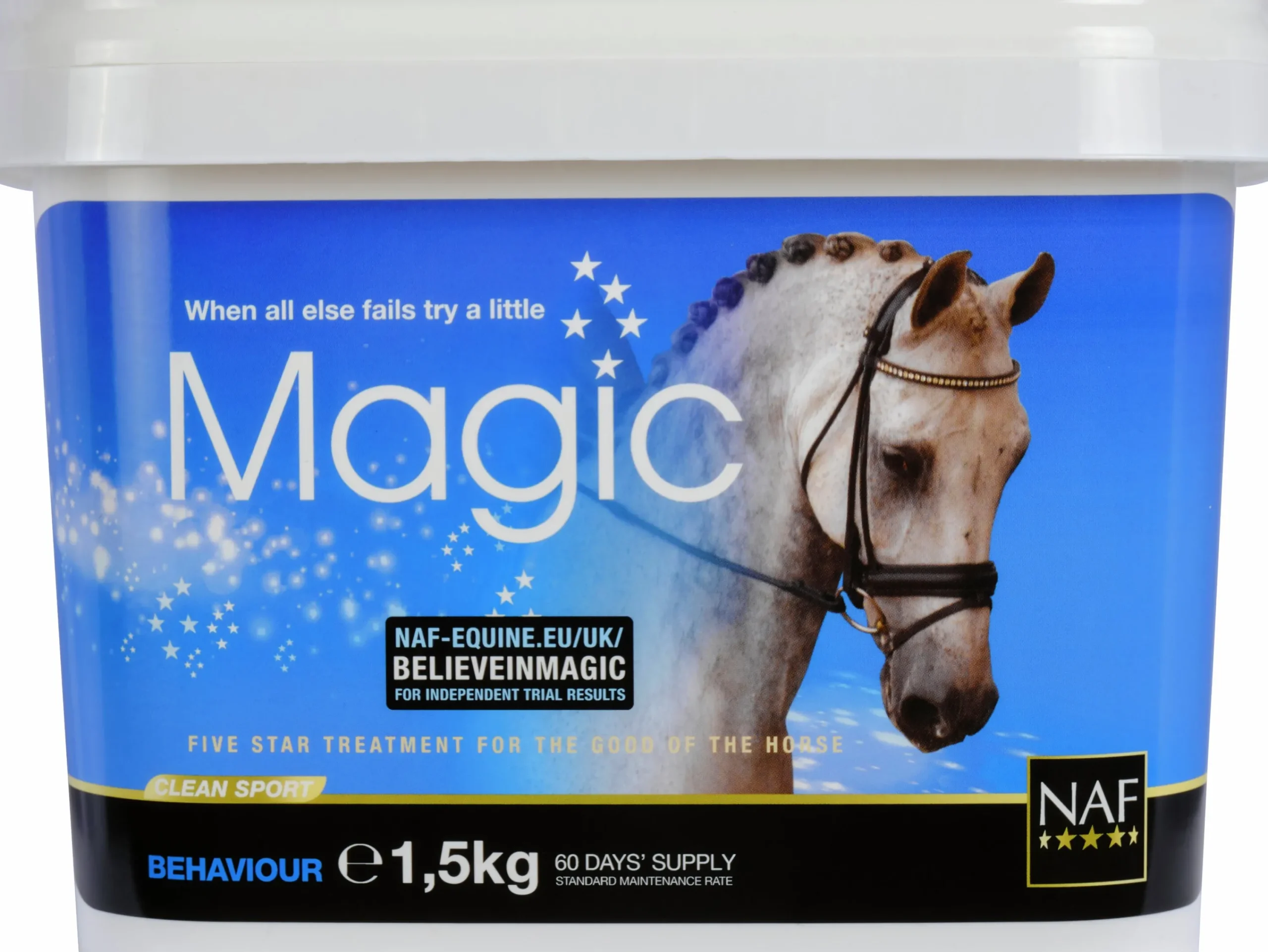 Fodertillskott Magic 1,5kg>NAF Sale