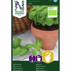 Fröer Basilika Loki Grön Organic>Nelson Garden Hot