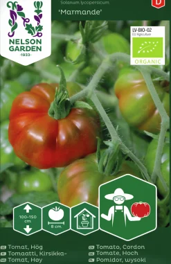 Fröer Bifftomat Marmande Hög Organic>Nelson Garden Online