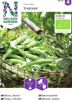 Fröer Bondböna Express>Nelson Garden Sale