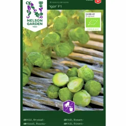 Fröer Brysselkål Igor F1 Organic>Nelson Garden Outlet