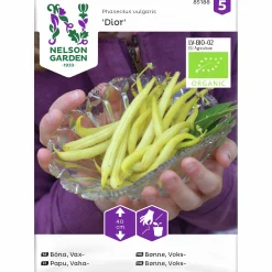 Fröer Dior Vaxböna Organic>Nelson Garden Online