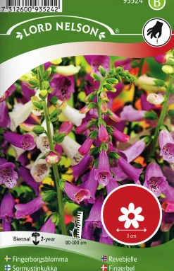 Fröer Fingerborgsblomma Blandade färger>Nelson Garden Discount