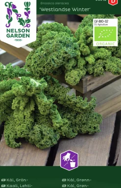 Fröer Grönkål Westlandse Winter Organic>Nelson Garden Online