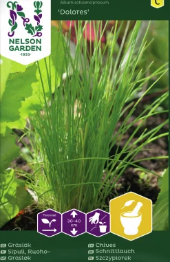 Fröer Gräslök Dolores>Nelson Garden Clearance