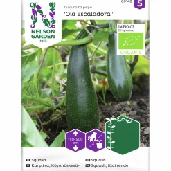 Fröer Klängsquash Ola Escaladora Organic>Nelson Garden Discount