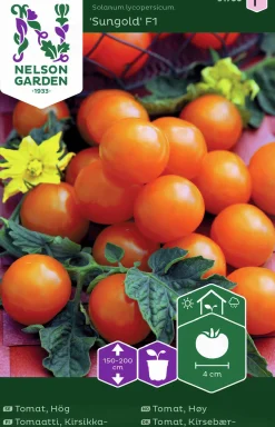Fröer Körsbärstomat Sungold F1>Nelson Garden Clearance