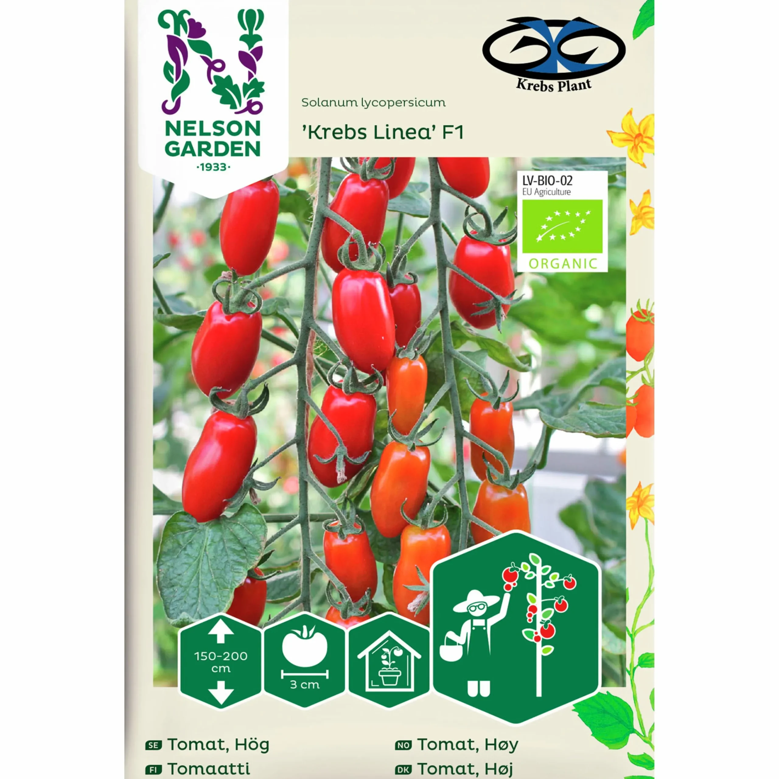 Fröer Körsbärstomat Krebs Linea Hög>Nelson Garden Sale