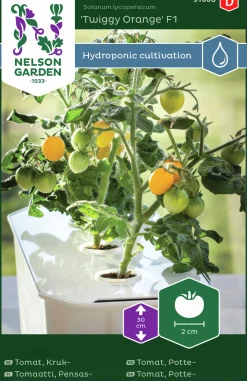 Fröer Kruktomat Twiggy Orange F1 Hydroponisk>Nelson Garden Online
