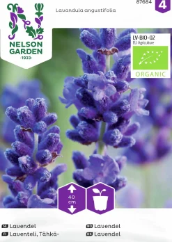 Fröer Lavendel Organic>Nelson Garden