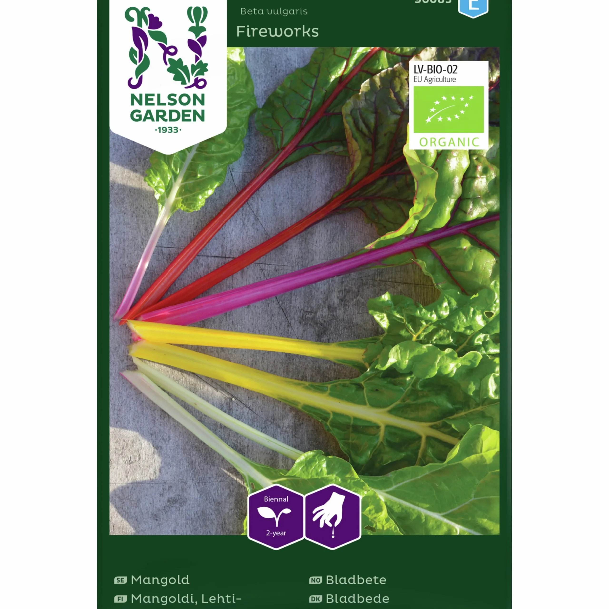 Fröer Mangold Fireworks Organic>Nelson Garden Sale