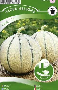 Fröer Melon Stellio F1>Nelson Garden Hot