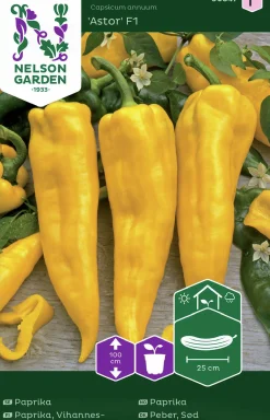 Fröer Paprika Astor F1>Nelson Garden Hot