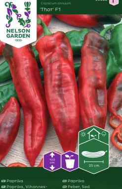 Fröer Paprika Thor F1>Nelson Garden Discount