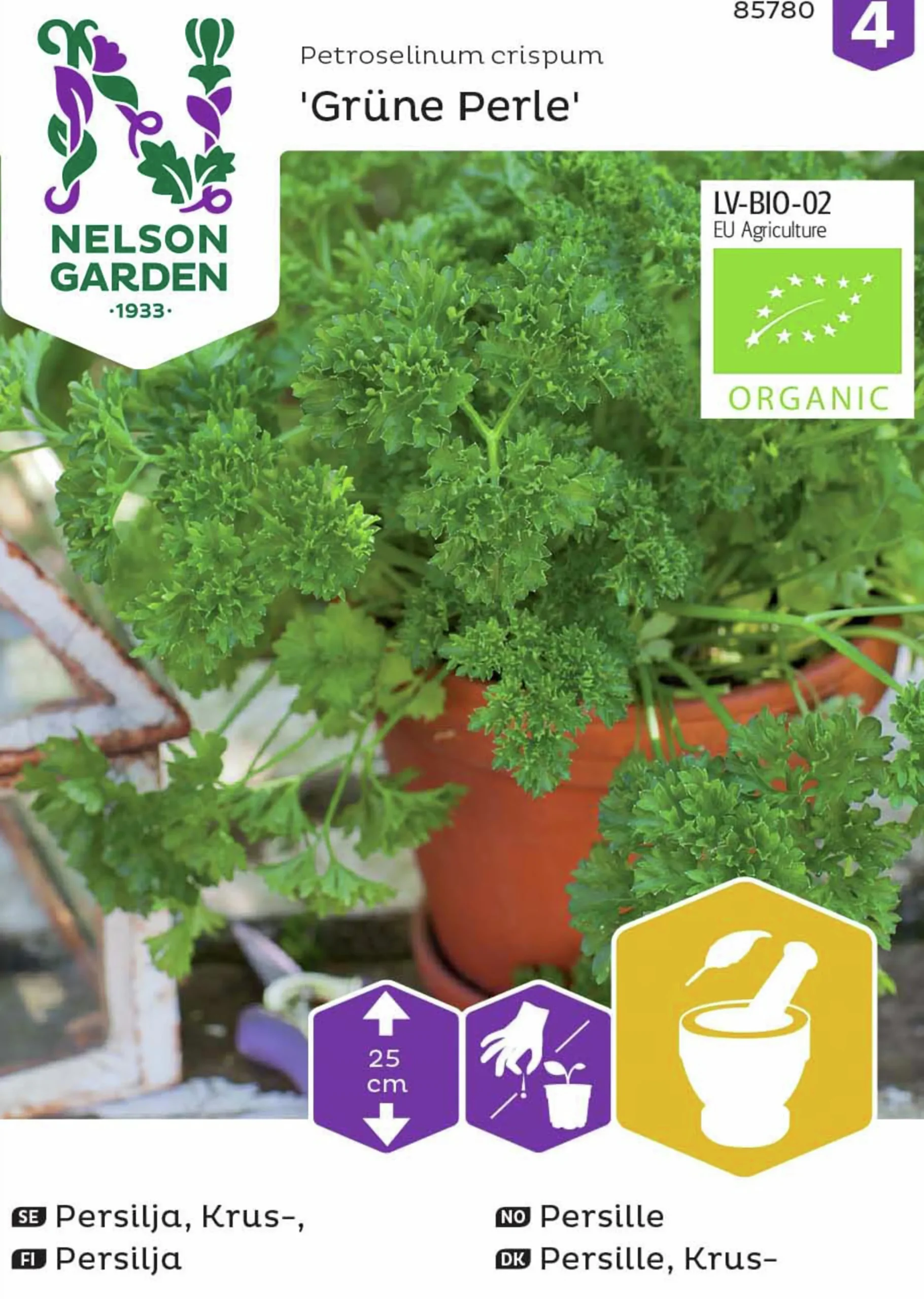 Fröer Persilja Mosskrusig Grüne Perle>Nelson Garden Hot
