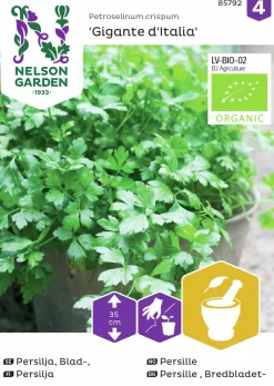 Fröer Persilja Slätbladig Gigante d'Italia>Nelson Garden Online