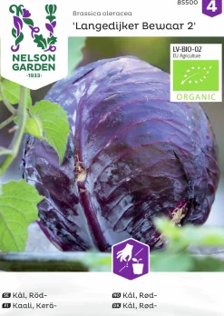 Fröer Rödkål Langedijker Bewaar 2>Nelson Garden Clearance