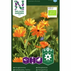Fröer Ringblomma Mix färg Organic>Nelson Garden Hot