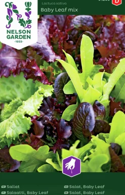 Fröer Sallat Baby Leaf Mix>Nelson Garden Best