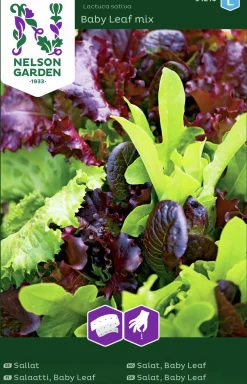 Fröer Sallat Baby Leaf Mix Såband>Nelson Garden New