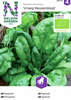 Fröer Spenat Vroeg Reuzenbald>Nelson Garden Discount