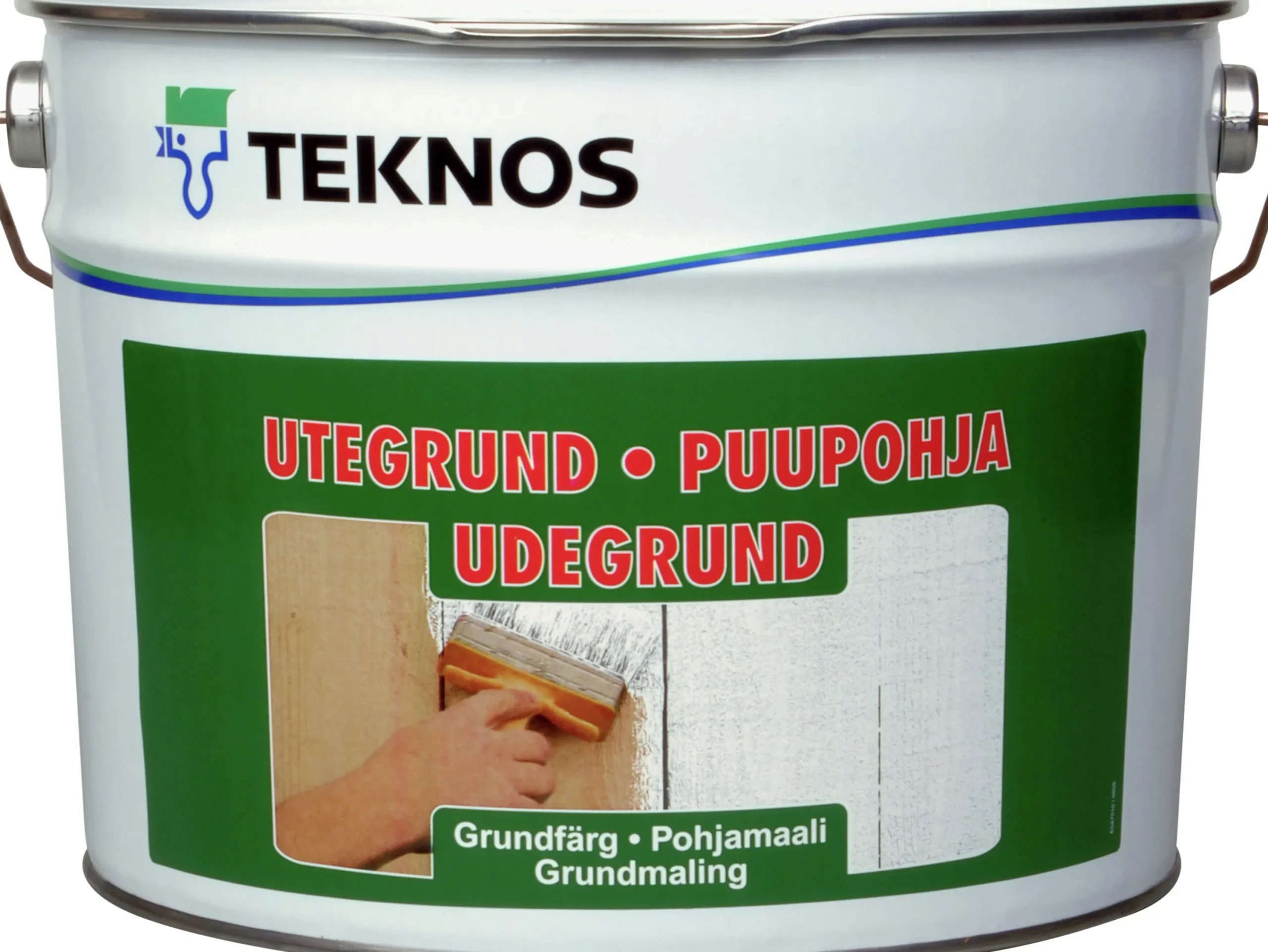 Färg Utegrund Vit 9L>Teknos Online