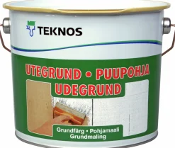 Färg Utegrund Vit 2,7L>Teknos Sale