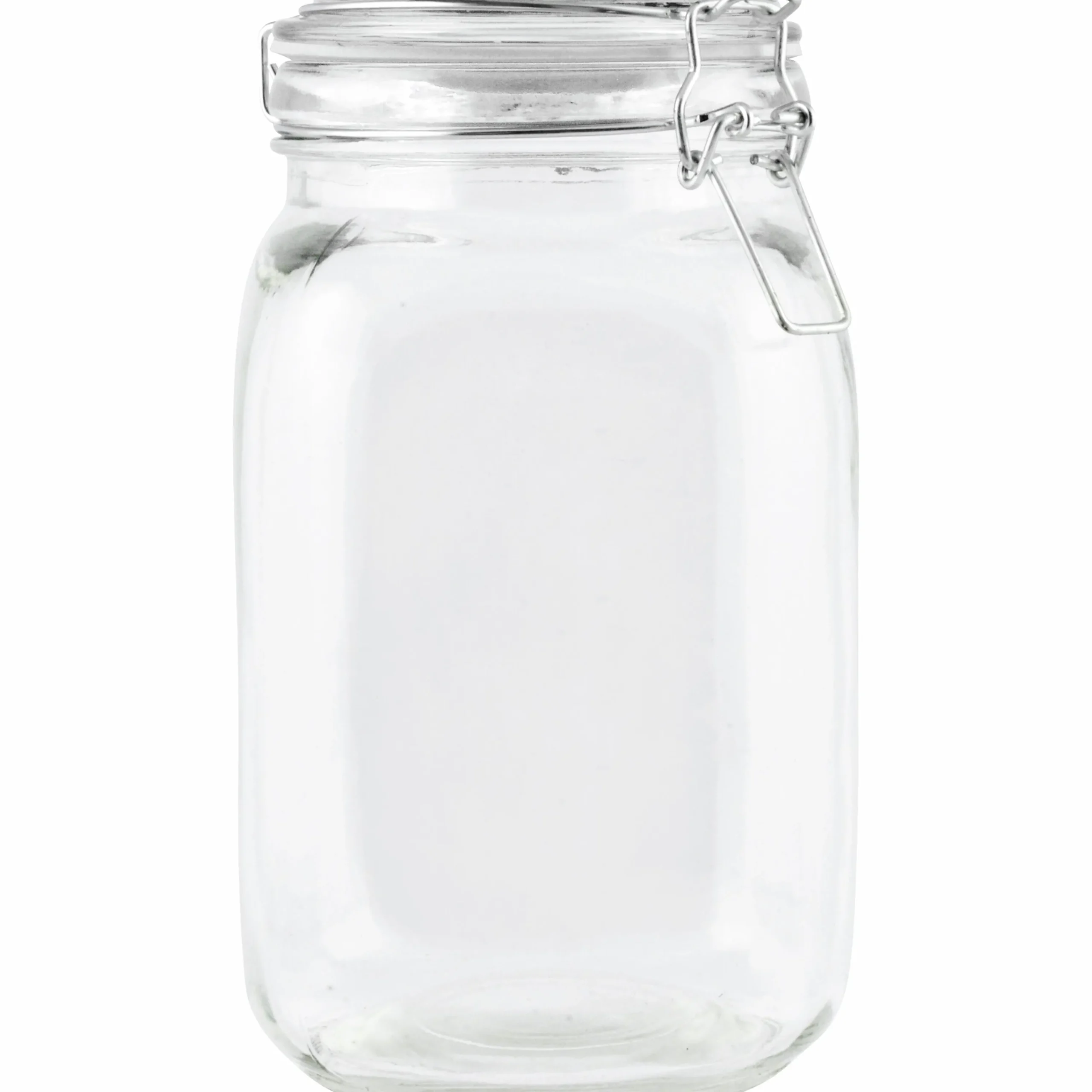 Förvaring Glasburk med Vipplock 1,5L>Day Outlet