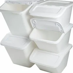Förvaringsbox FrontBox med lock>Nordiska Plast