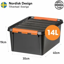 Förvaringsbox SmartStore PRO 15 med lock 14L><noscript><img width=