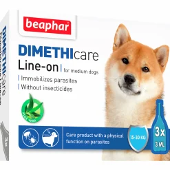 Fästingmedel Dimethicare Line-On Hund M>Beaphar Hot