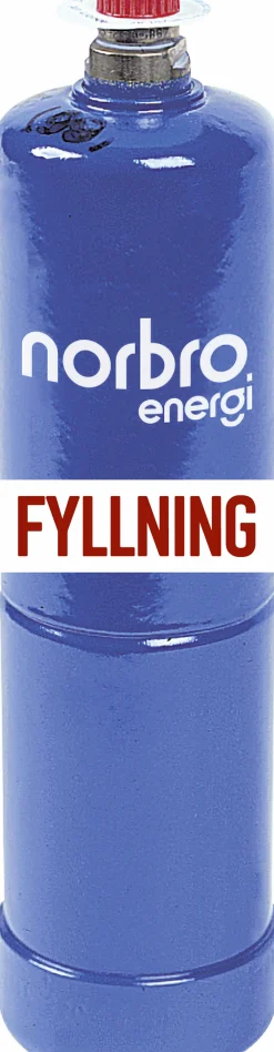 Fyllning av gasolflaska Energi 2000 340g>Norbro Best