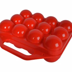 Ägghållare 12 ägg Röd>Willab Online