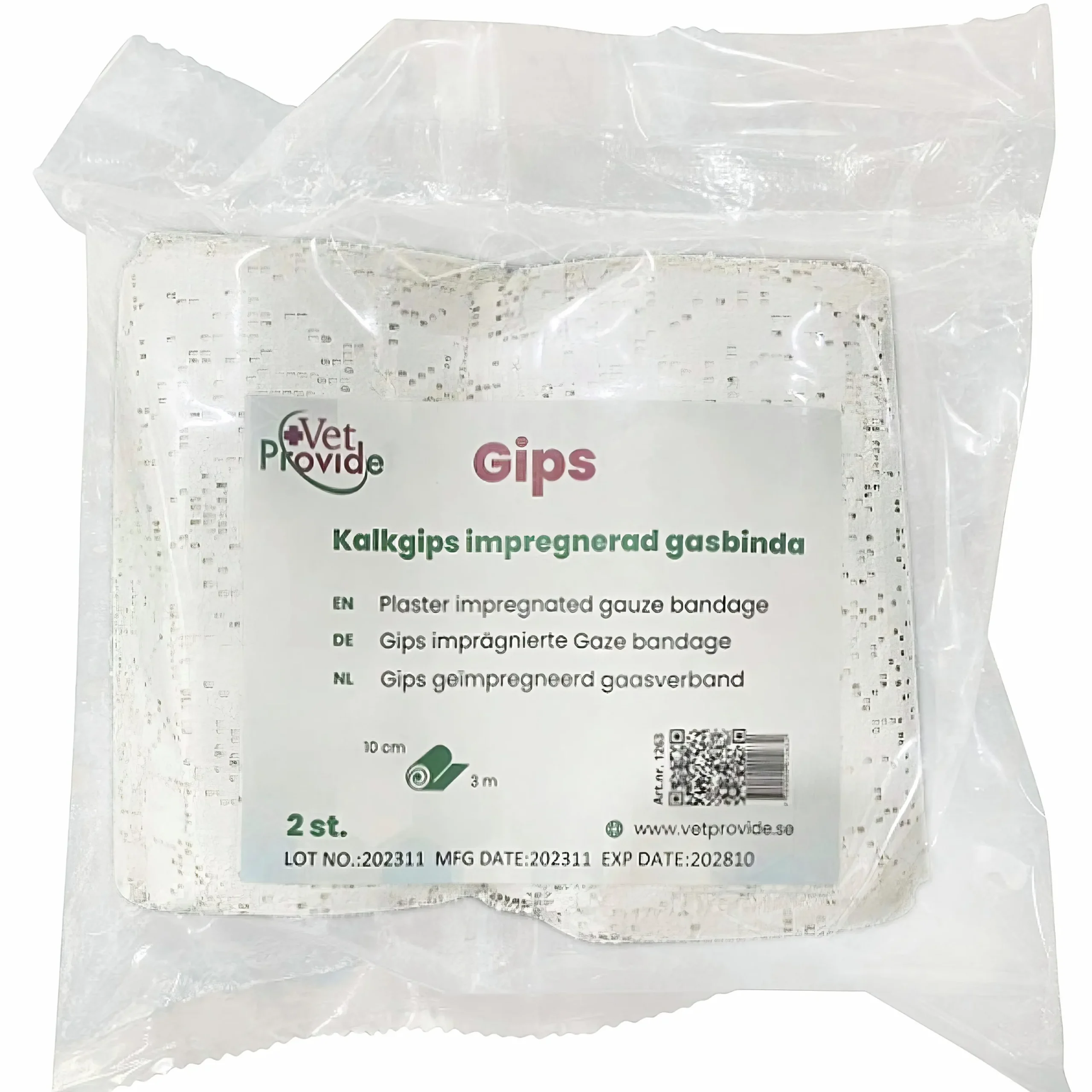 Gips Kalk 10cmx3m 2-p>VetProvide Online