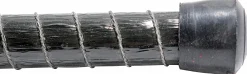 Glasfiberstolpe 16mmx1,9m Svart>Allox Online