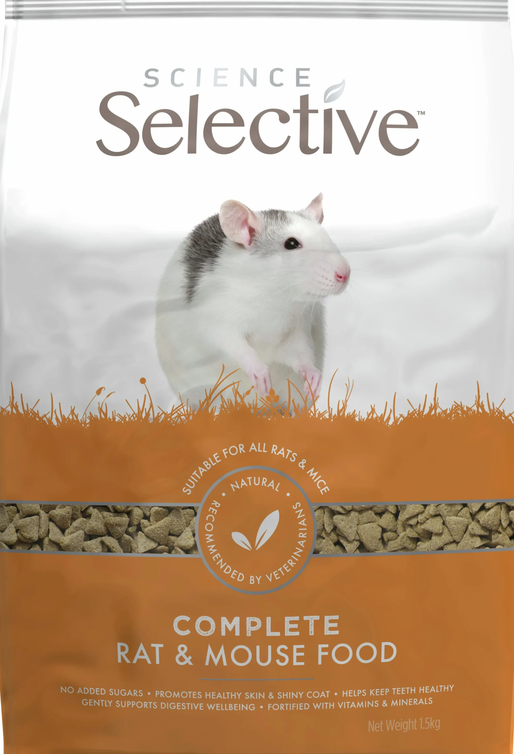 Gnagarfoder Rat & Mouse 1,5kg>Selective Outlet