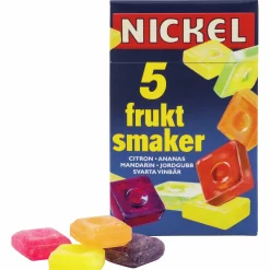 Godis Nickel Frukt 115g>Sockerbageriet Hot