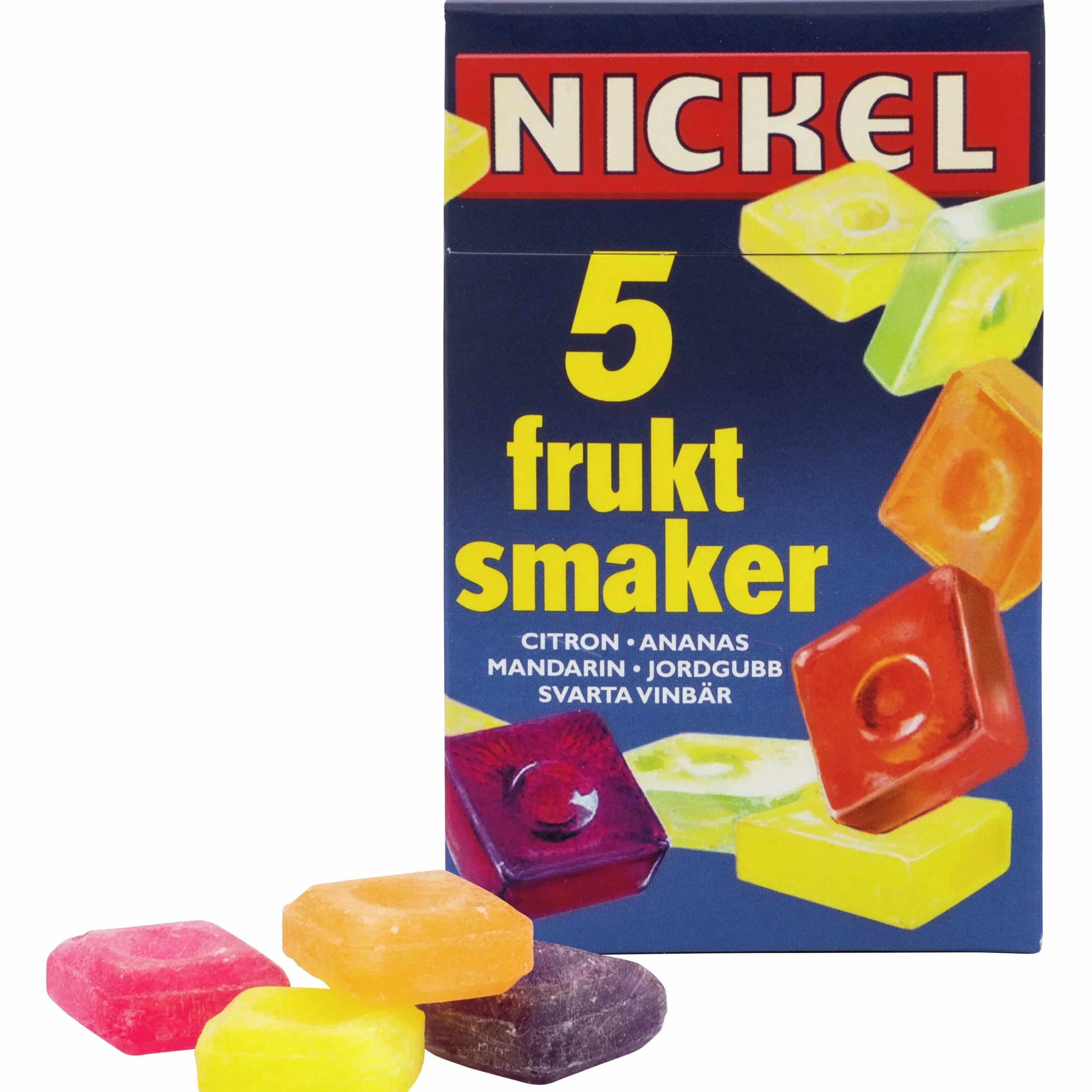 Godis Nickel Frukt 115g>Sockerbageriet Hot