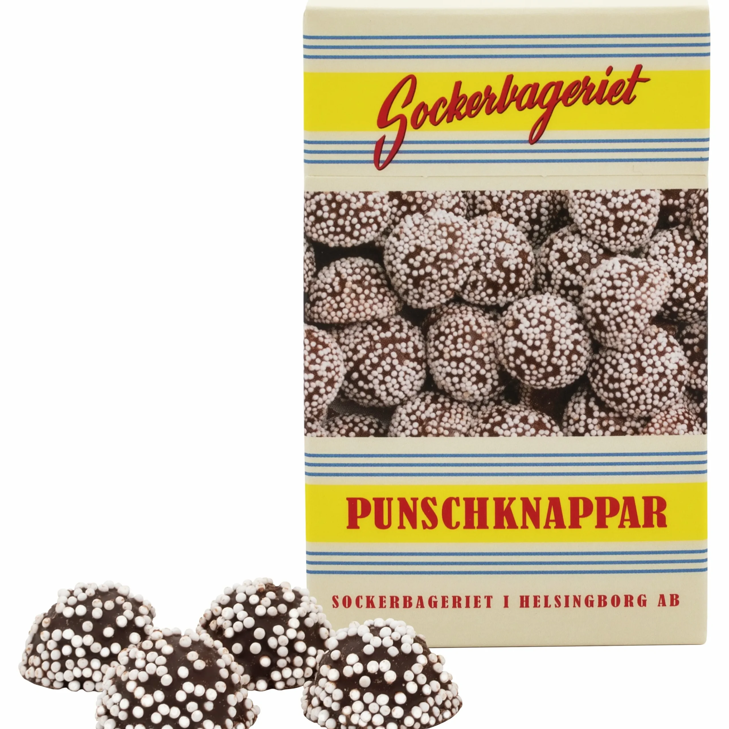 Godis Punschknappar 100g>Sockerbageriet