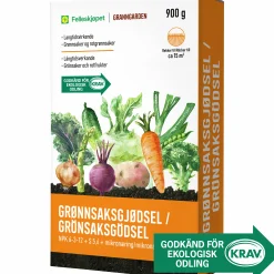 Grönsaksgödsel KRAV 900g>Granngården Discount