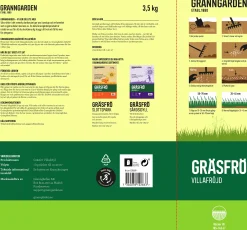 Gräsfrö Villafröjd 3,5kg>Granngården Sale