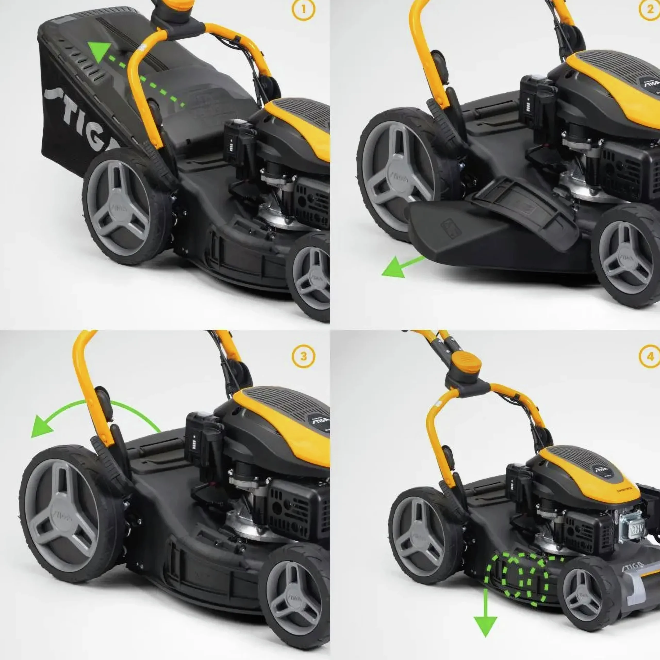 Gräsklippare Combi 748 SE>Stiga Discount