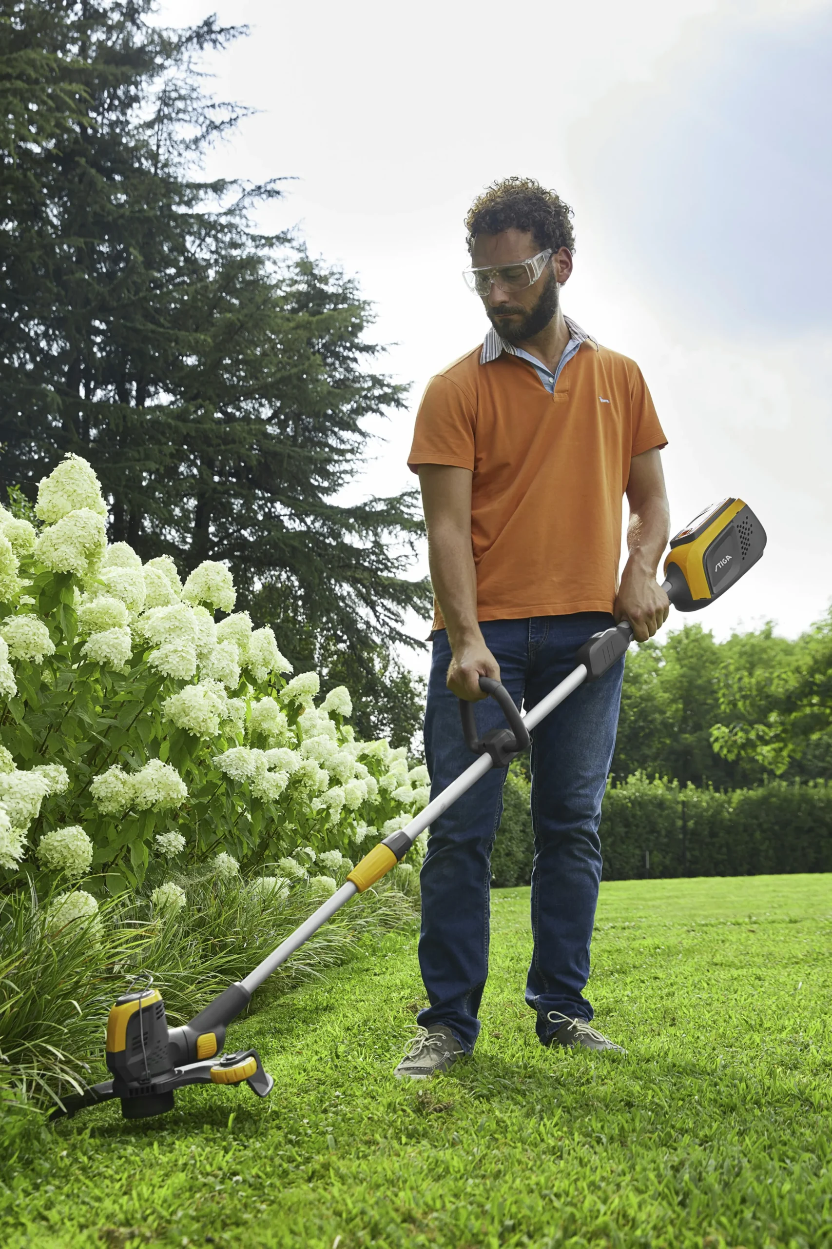 Grästrimmer GT 500E 48V (exkl batteri)>Stiga Discount
