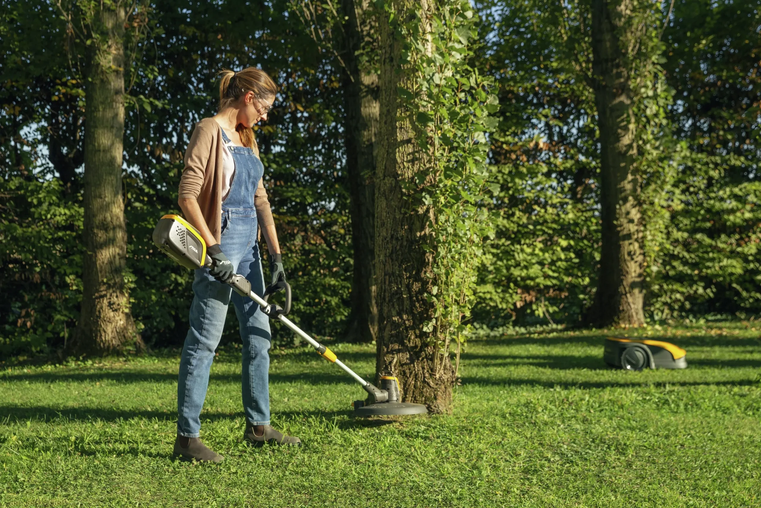 Grästrimmer GT 500E 48V (exkl batteri)>Stiga Discount