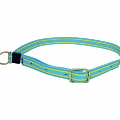 Halsrem tjur blå/gul 150cm>Osby Kätting Sale