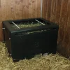 Höbox Slowfeeder med galler grön 80x61x56cm>Kerbl
