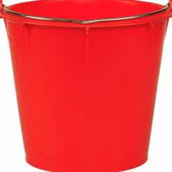 Hink Kalvhink plast röd 7L>V-Plast Clearance