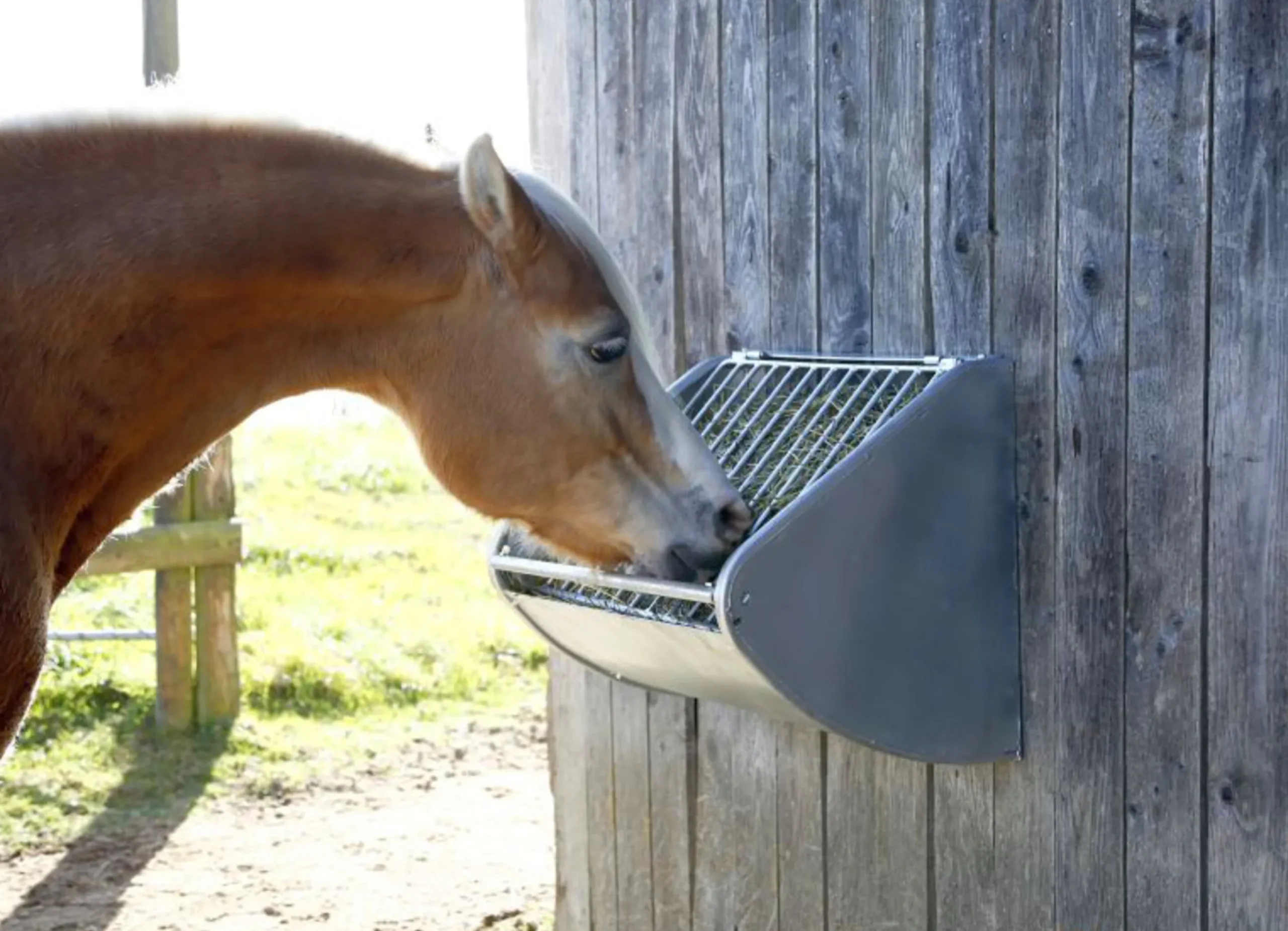 Hökrubba Slow Feeder galvaniserad 90L>Kerbl